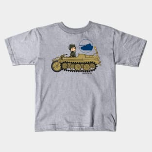 Panzer Picture Ketten T-Shirt Kids T-Shirt